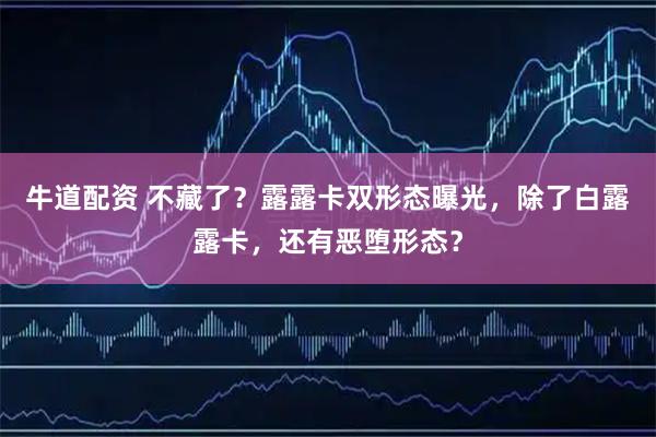 牛道配资 不藏了？露露卡双形态曝光，除了白露露卡，还有恶堕形态？